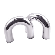 Laad de afbeelding in de galerijviewer, 600x 300x 76mm Intercooler Black + 3 Intercooler Pipe Piping Kit Hose Kits