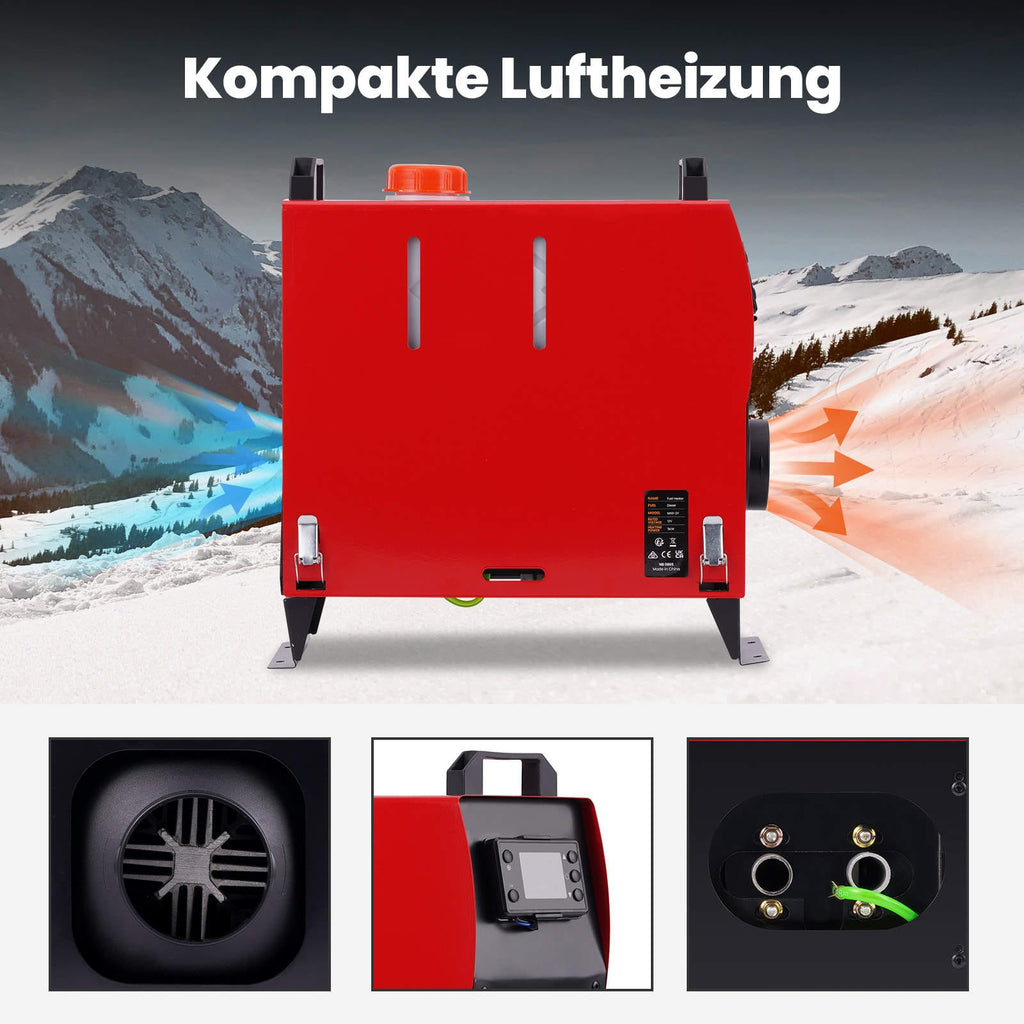 12V 1KW-5KW Diesel Parking Heater Air Heater voor Caravan, vrachtwagens, cars