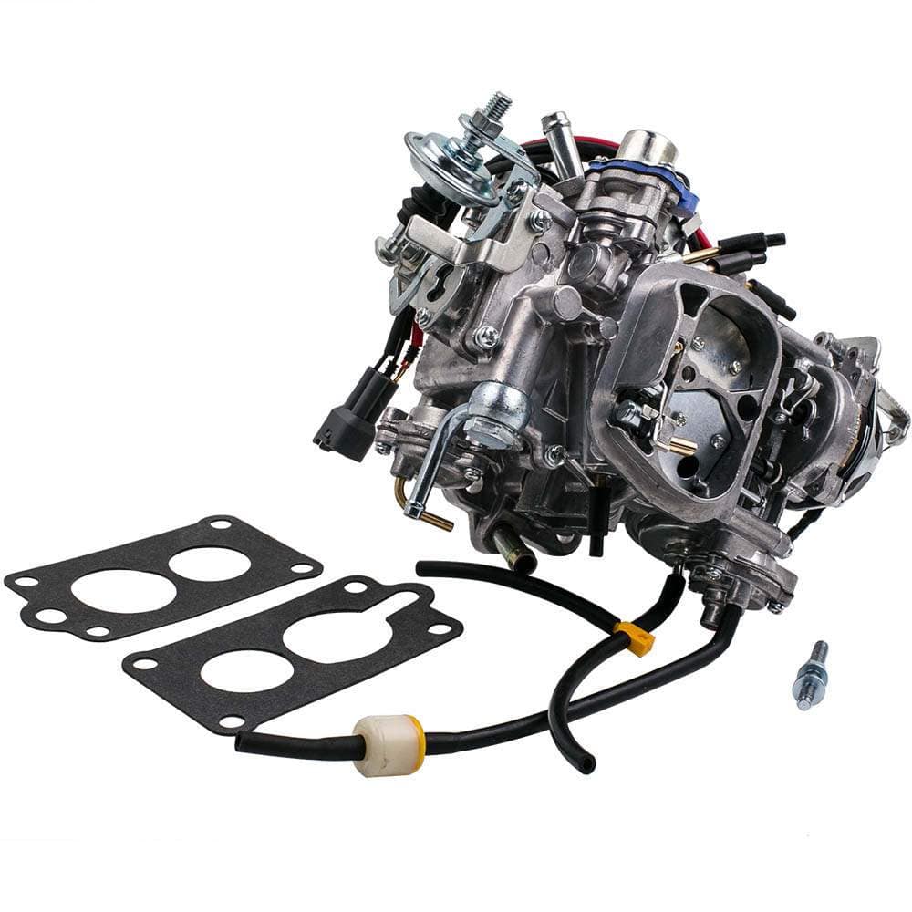 22R Carburetor geschikt voor Toyota Celica geschikt voor 4Runner Pickup Hilux geschikt voor Hiace 81-98 W/High Performance Electric Choke, suitable voor Carburetor Style motoren geschikt voor Toyota 22R