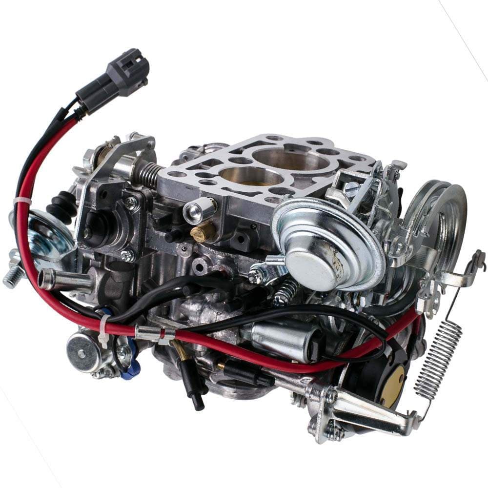 22R Carburetor geschikt voor Toyota Celica geschikt voor 4Runner Pickup Hilux geschikt voor Hiace 81-98 W/High Performance Electric Choke, suitable voor Carburetor Style motoren geschikt voor Toyota 22R
