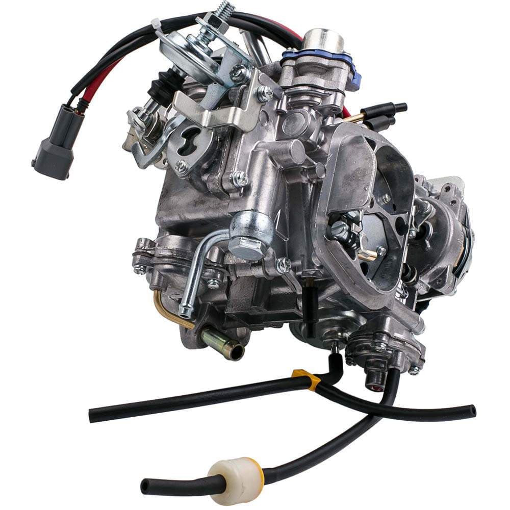 22R Carburetor geschikt voor Toyota Celica geschikt voor 4Runner Pickup Hilux geschikt voor Hiace 81-98 W/High Performance Electric Choke, suitable voor Carburetor Style motoren geschikt voor Toyota 22R