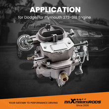 Laad de afbeelding in de galerijviewer, 1x NIEUW Carburetor Carburador geschikt voor Ford 1957 1960 1962 144 170 200 223 6CYL