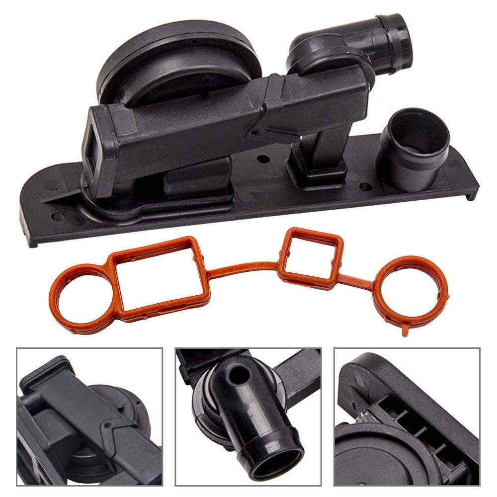 1x PCV Breather Klep & Keerring Gasket geschikt voor Audi A3 2.0 TFSI TT geschikt voor VW V VI Gol