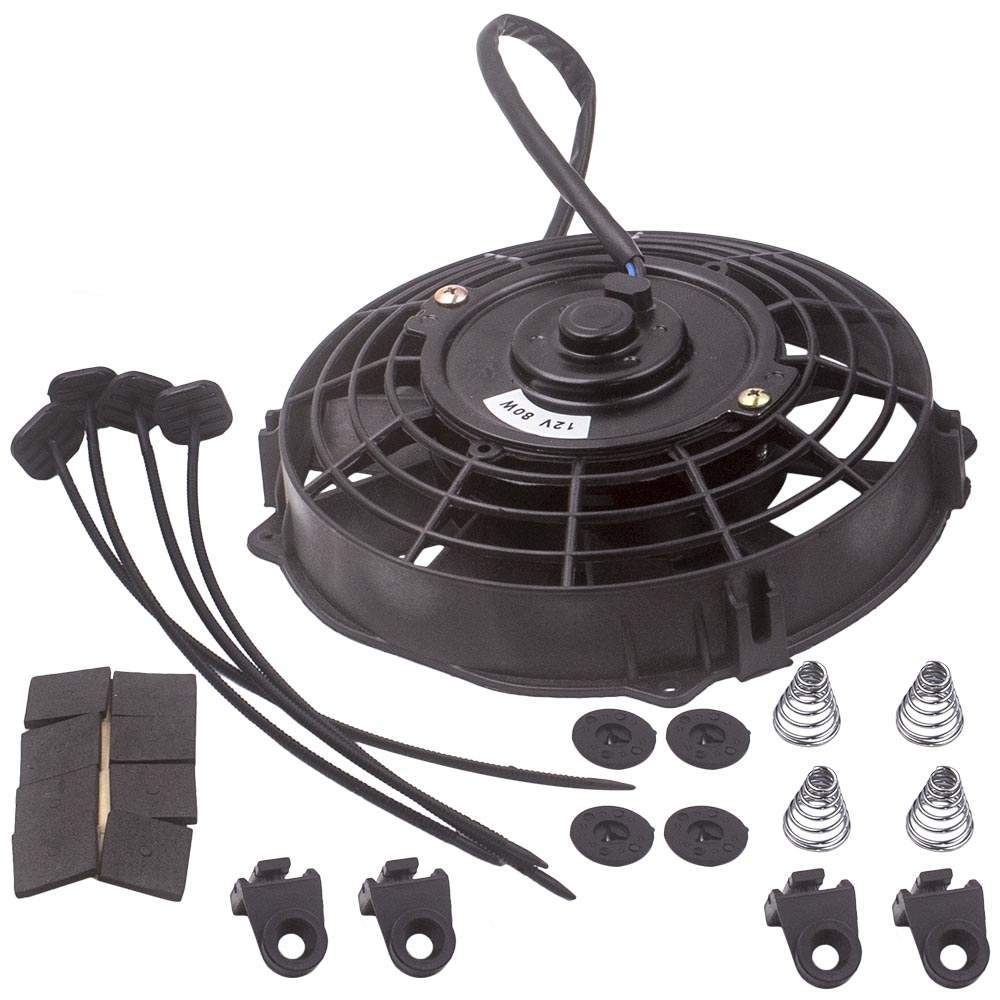 13-row Trust oliekoeler + 7 inch electric ventilator