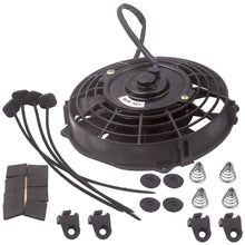 Laad de afbeelding in de galerijviewer, 13-row Trust oliekoeler + 7 inch electric ventilator