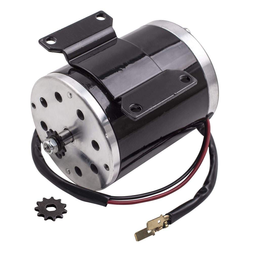500W 24V DC Electric Motor for E-Bike Scooter Brushed DIY Motor With Bracket