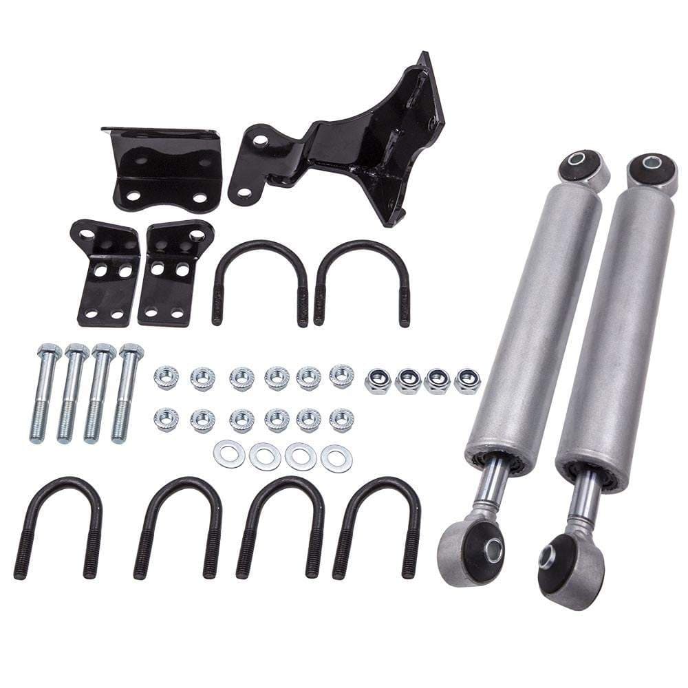 Dual Steering Stabilizer Kit geschikt voor Jeep Wrangler JK 2-door Unlimited JK 4-door
