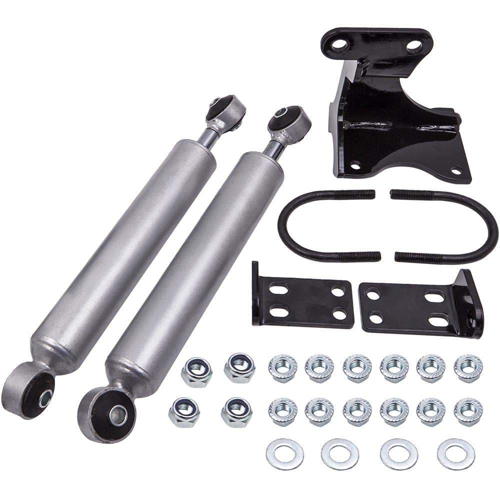 Dual Steering Stabilizer Kit geschikt voor Jeep Wrangler JK 2-door Unlimited JK 4-door