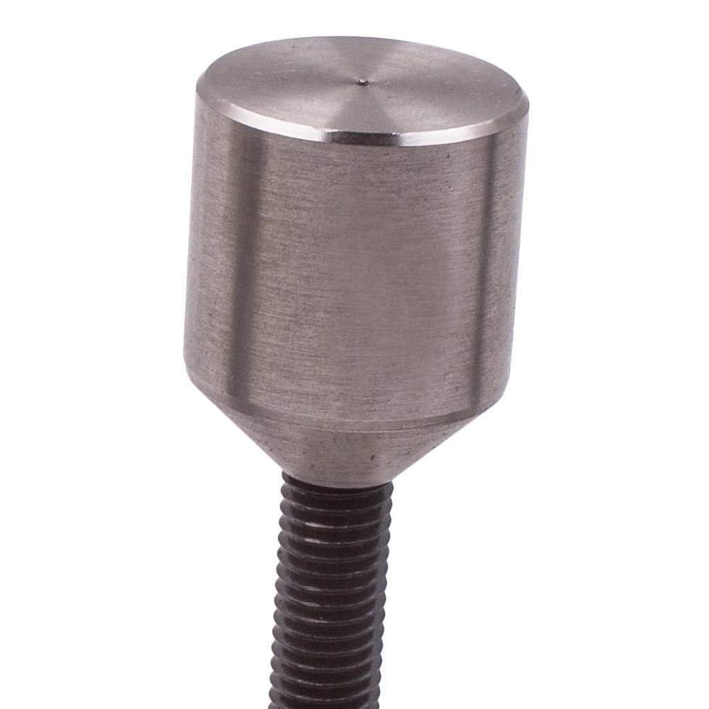 4x Flange Two Hole Pin Set Stainless Steel - 1-1/8 1-5/8 Diameter Set