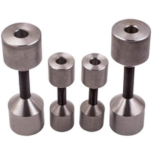 Load image into Gallery viewer, 4x Flange Two Hole Pin Set Stainless Steel - 1-1/8 1-5/8 Diameter Set