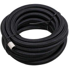 Laad de afbeelding in de galerijviewer, AN6 brandstofslang set 20 ft nylon met roestvrijstalen omvlechting en fittingen
