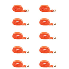Load image into Gallery viewer, 10x Lashing Strap Tie-Down Straps 8m 5t (2500/ 5000 daN, KG) Two-Piece 50mm