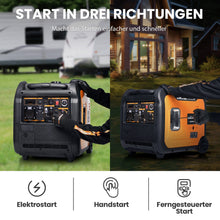 Load image into Gallery viewer, 5,0/5,5kVA aggregaat inverter generator 240V noodstroom voor thuis