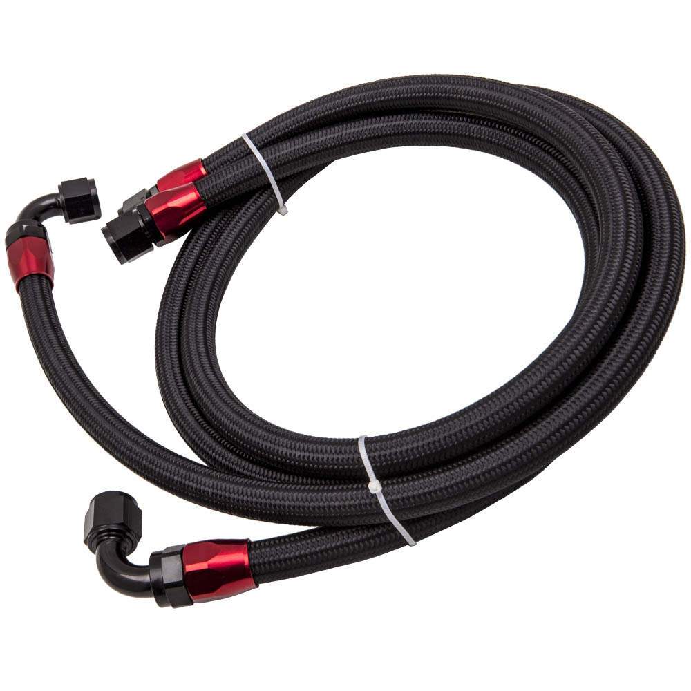 Universele oliekoeler set 10-rijs AN10 met filteradapter en slangenset