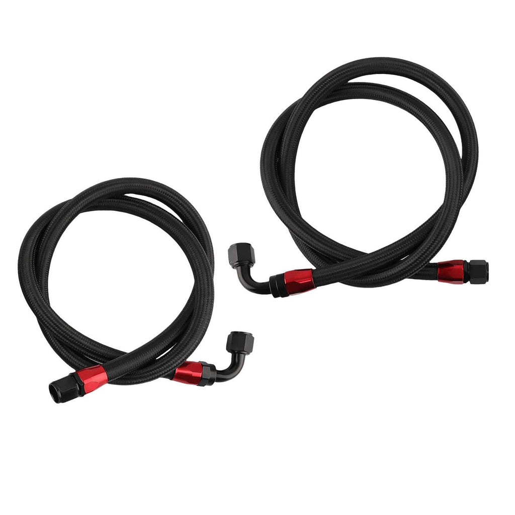 AN10 Universal 10 Row Engine Oliekoeler + Oil Lines Oil Filter Adapter Hose Kit