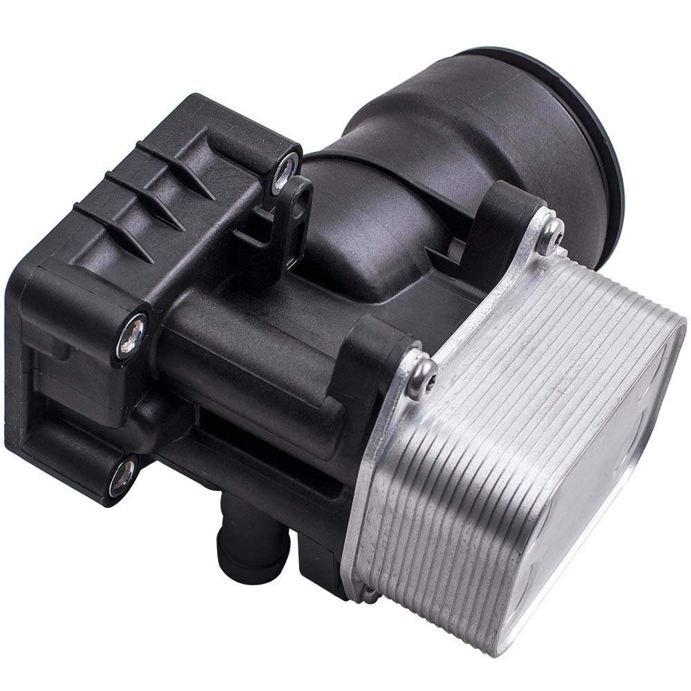 Oil Filter Housing Cooler Cover and Gasket suitable for Audi Seat Skoda VW 2.0TDI