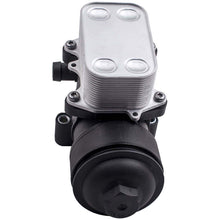 Load image into Gallery viewer, Oil Filter Housing Cooler Cover and Gasket suitable for Audi Seat Skoda VW 2.0TDI