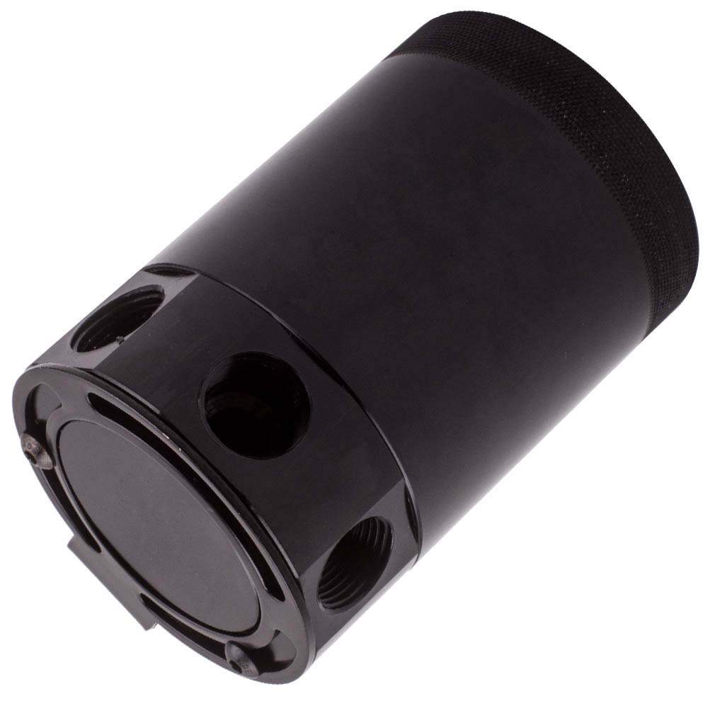 For CCV PCV system 3-port Oil Catch Can Tank air-oil separator with fittings