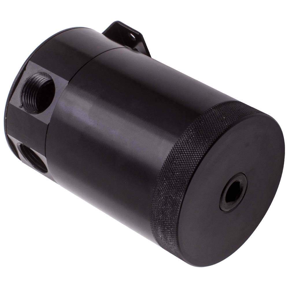 For CCV PCV system 3-port Oil Catch Can Tank air-oil separator with fittings