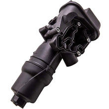Laad de afbeelding in de galerijviewer, Oil Filter Housing Filter Cap and Gasket geschikt voor Audi VW 2.0 FSI 06D115397K
