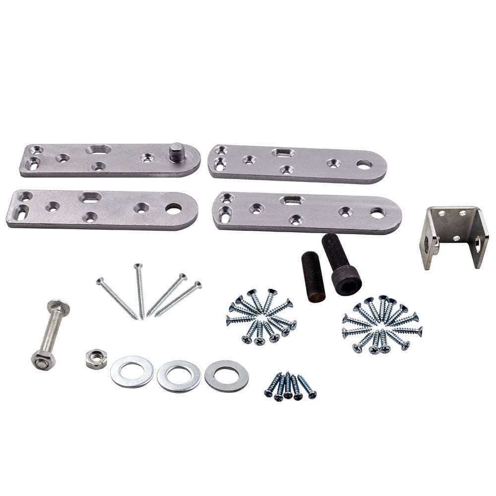 1 set of pivot hinges, hidden bookshelf, door, secret door, 500 lbs weight capacity