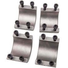 Load image into Gallery viewer, Roll cage steel tube clamp 1.75 CNC machined universal weld-on brackets