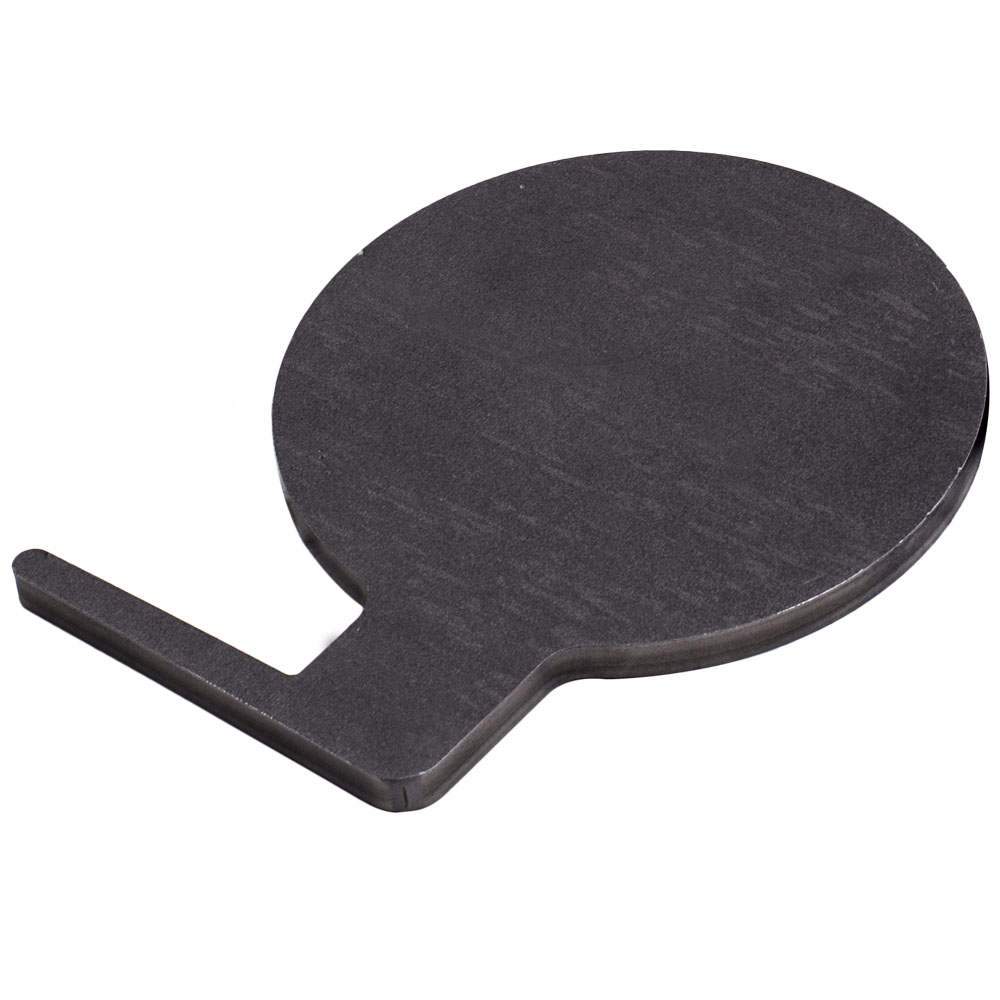 6"x 3/8" Q235 Steel Shooting Range Targets Target Tree Metal Paddles W/ Tubes