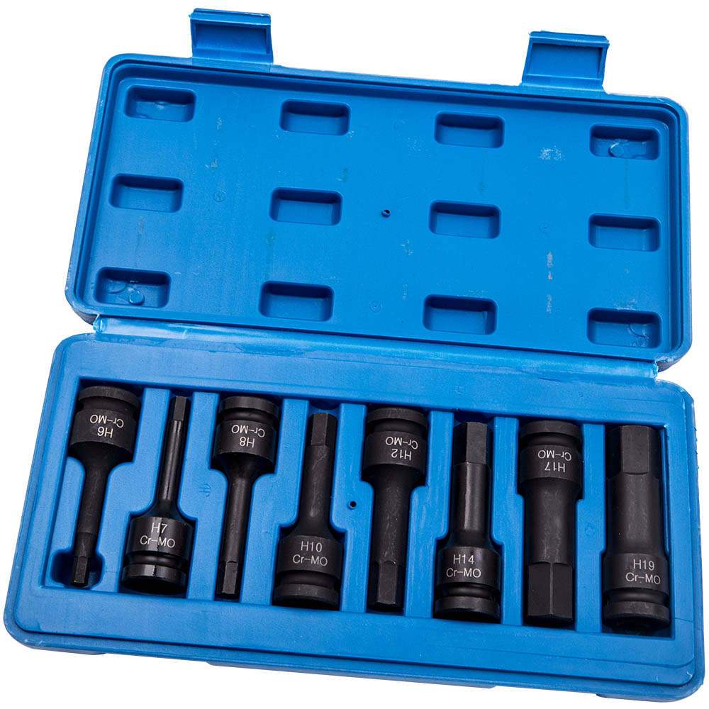 1/2 Inch Impact Sae Standard Size Hex Allen Bit Socket Drive Gereedschap Wrench