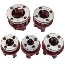 Laad de afbeelding in de galerijviewer, Ratchet pipe threader handle gereedschap set 1/2 3/4