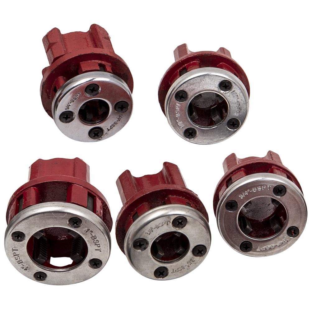 Ratchet pipe threader handle gereedschap set 1/2 3/4