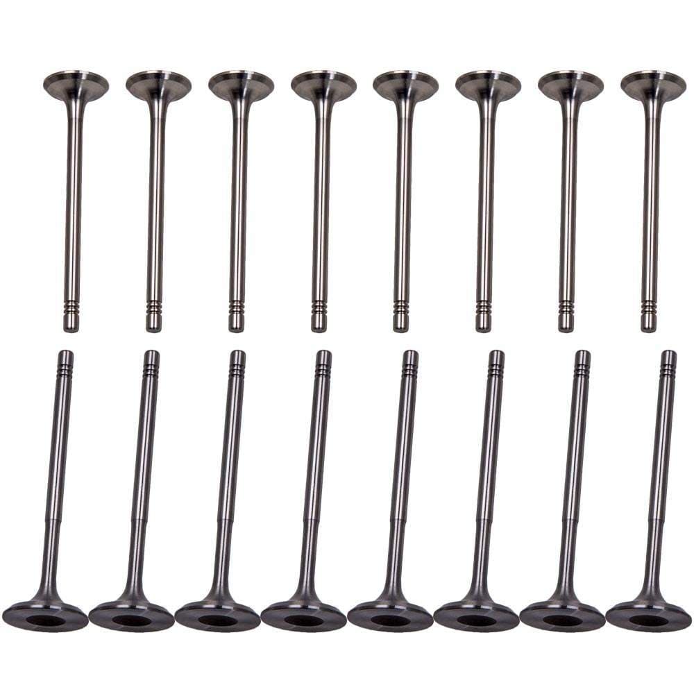 8x Einlassventil + 8x Auslassventil voor Audi VW Seat Skoda 1,2 1,4 1,6 AUA AXP