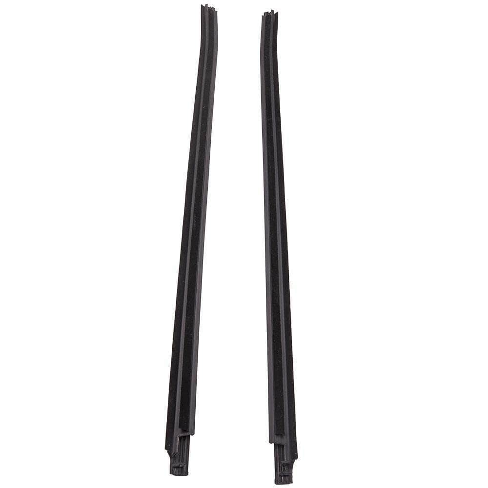 4 Window Glass Seals Buitenste Door Weather Strip geschikt voor Toyota Hilux Double Cab 05-15