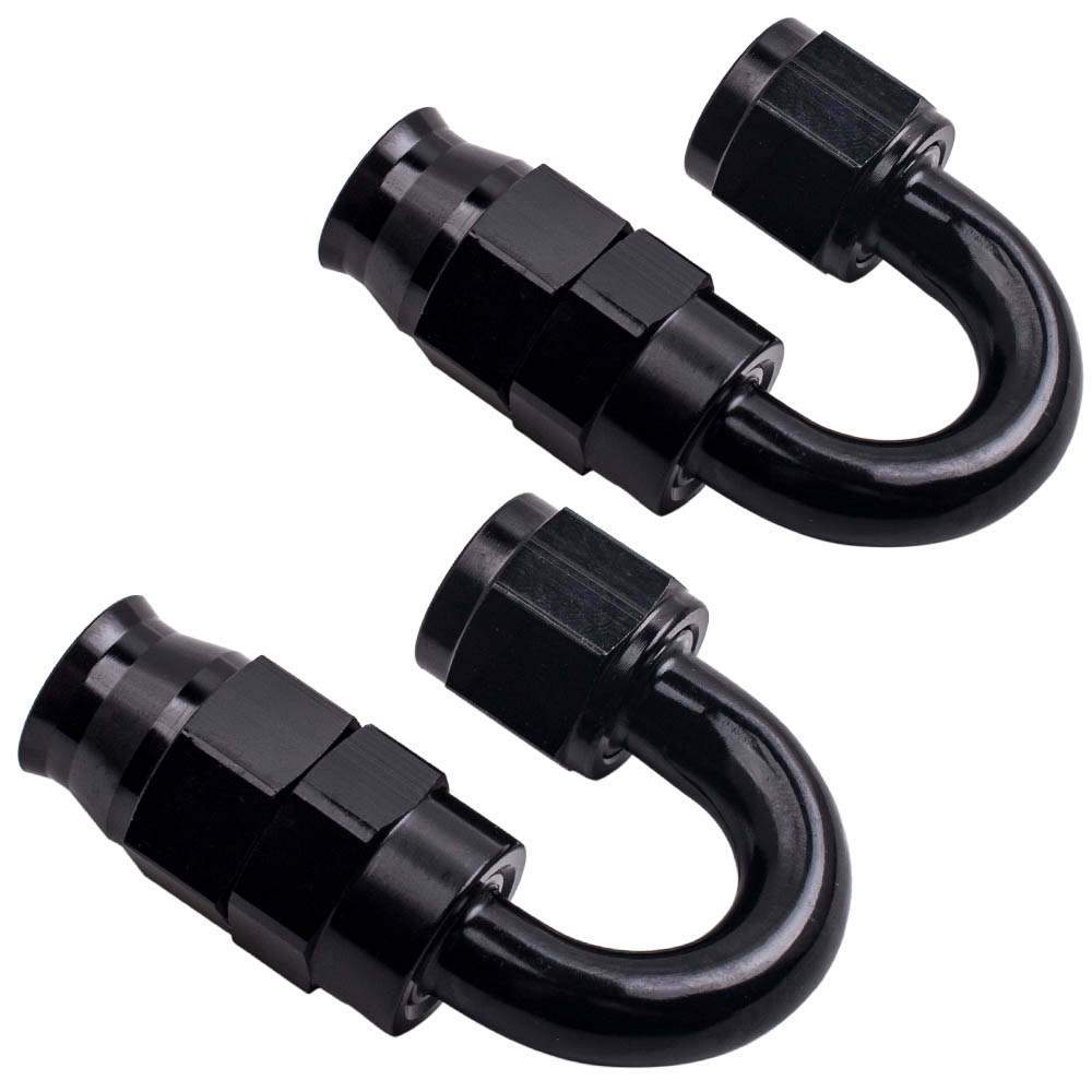 New AN6 Braided PTFE E85 Ethanol Oil Line Fuel Hose End Fitting 20FT 6 Meters
