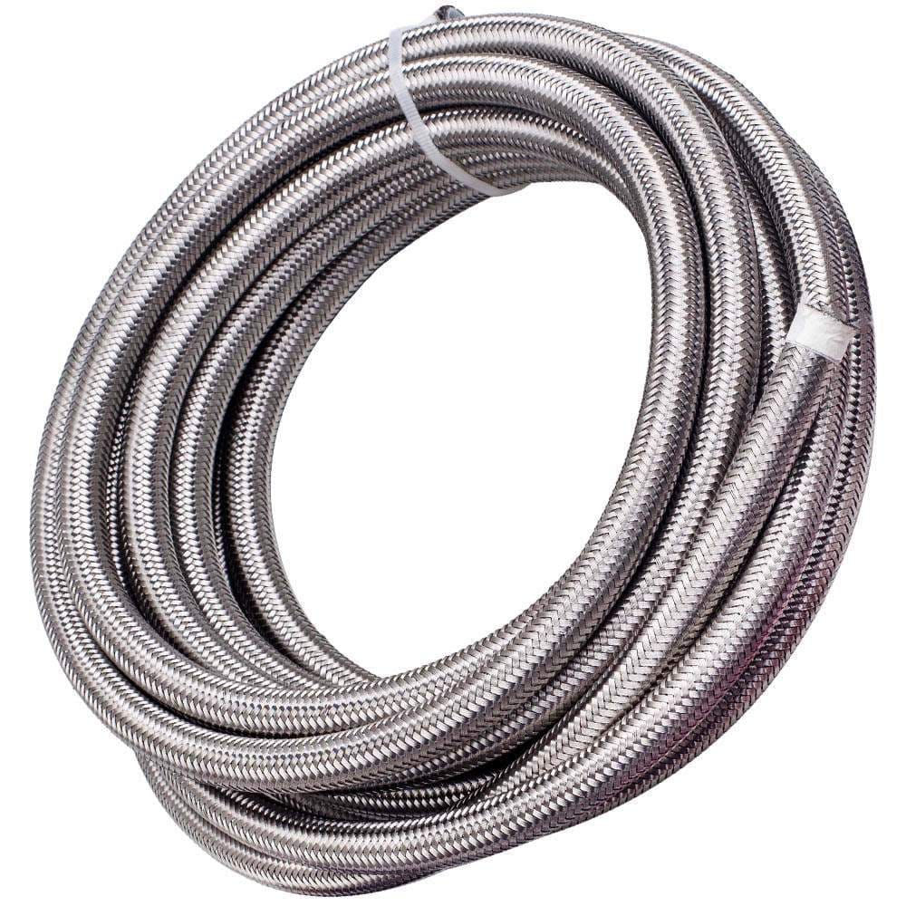 6M AN8 Braided Staal Fuel Oil Line Hose End Fitting Kit