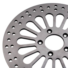 Laad de afbeelding in de galerijviewer, Polished voor 11.8 Disc Drilled Brake Rotor voor Harley Touring 2008-2013