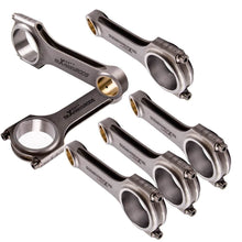 Laad de afbeelding in de galerijviewer, Staal racing conrods + ARP2000 bolts geschikt voor Audi/ VW 3.0T Supercharged
