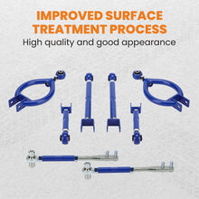 Laad de afbeelding in de galerijviewer, 24-Way Verstelbare Schroefset Suspension Spring Shock Veerpoot Kit Geschikt voor Nissan 300ZX Fairlady Z32