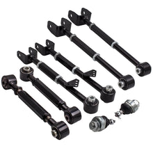 Laad de afbeelding in de galerijviewer, Voor Ball Joint + achter Camber Draagarm Toe Kit Geschikt voor Honda Accord 08-13 Geschikt voor Acura TL TSX
