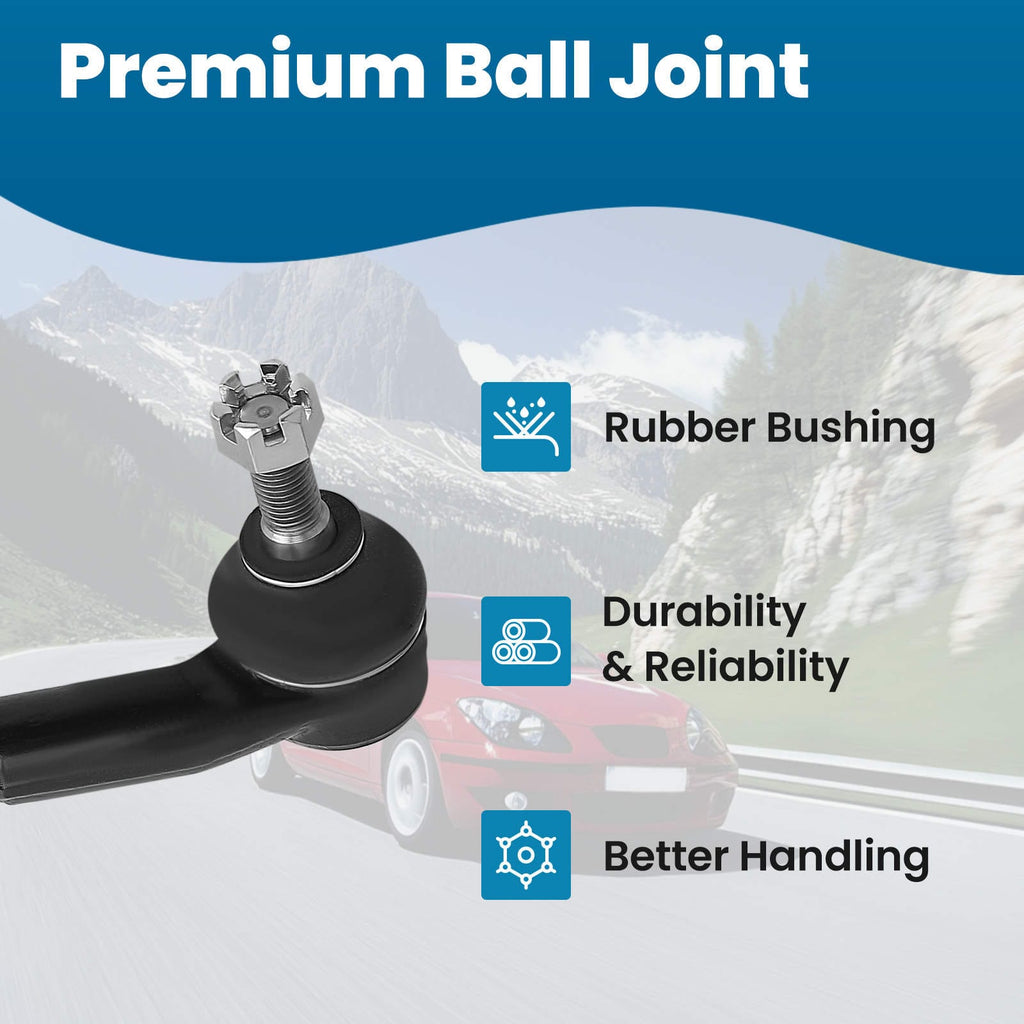 DRAAGARM BALL JOINTS STABILIZER LINKS geschikt voor Audi A3 (8L1) geschikt voor Seat Leon (1M1) VOOR L+R