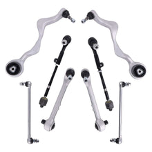 Laad de afbeelding in de galerijviewer, WISHBONE DRAAGARM+COUPLING ROD+TIE ROD KIT voorzijde geschikt voor BMW 1 Serie E81 E87 E88 E82