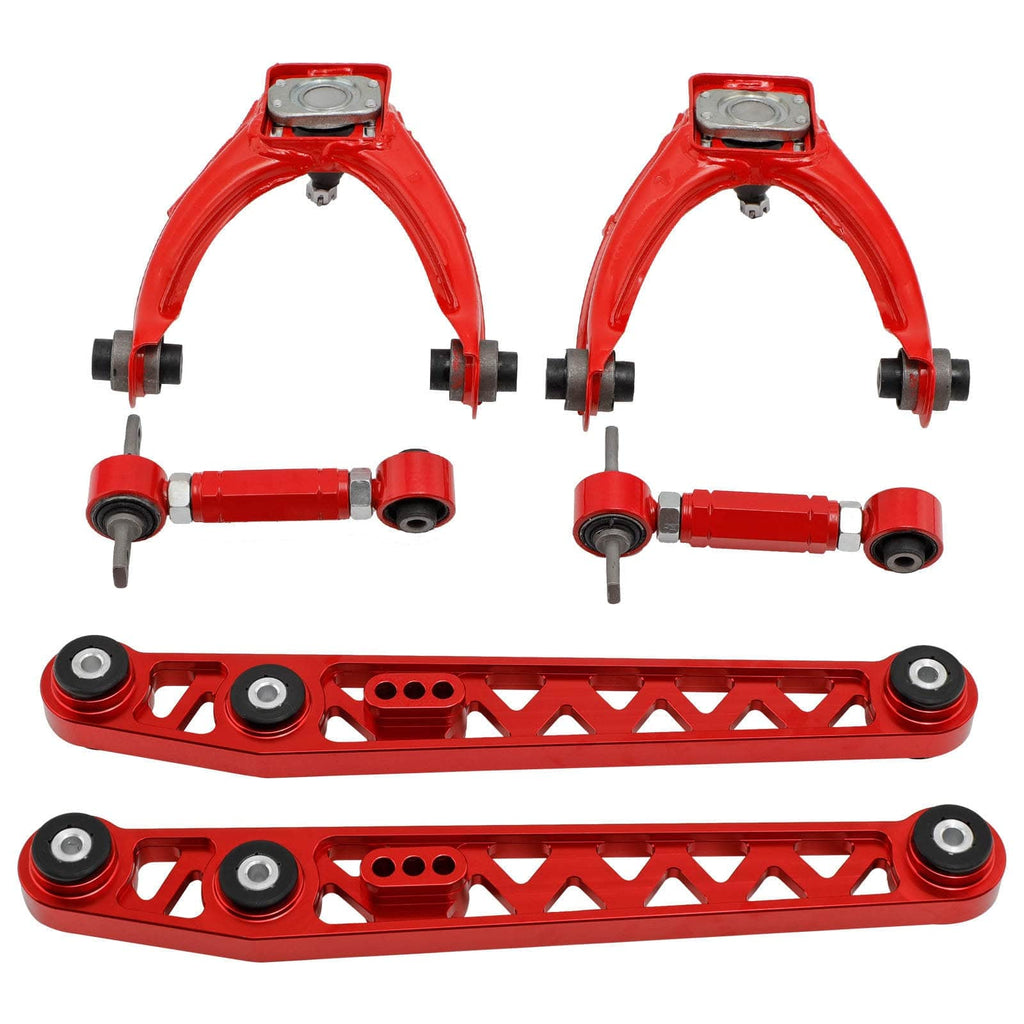 24-Way Verstelbare Schroefsets + Draagarm and Camber Kit geschikt voor Honda Civic 1996-2000