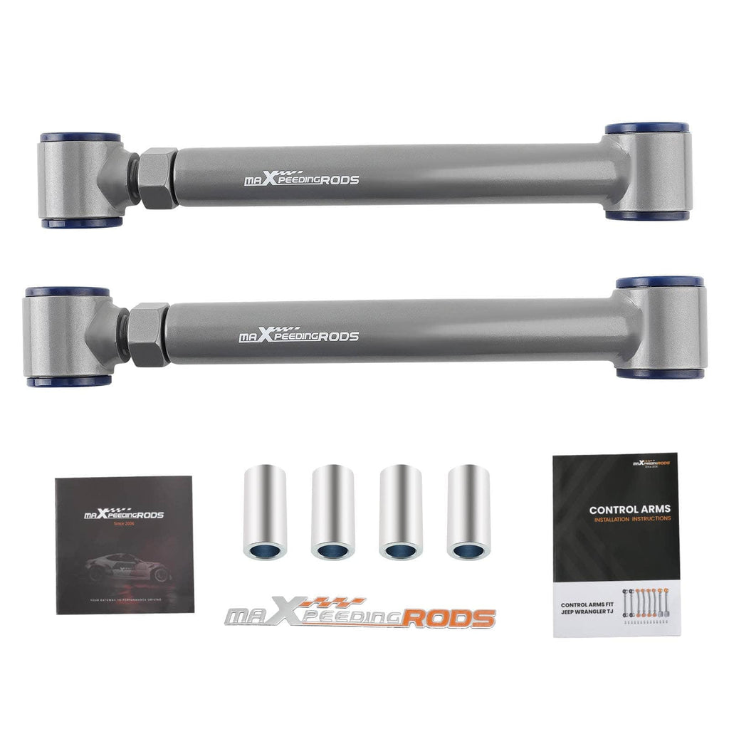 4 stuks ACHTER VERSTELBARE DRAAGARM geschikt voor JEEP WRANGLER TJ GRAND CHEROKEE ZJ