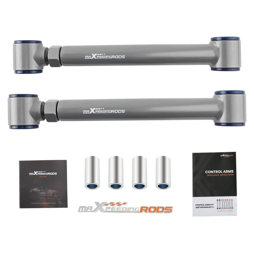 4 stuks ACHTER VERSTELBARE DRAAGARM geschikt voor JEEP WRANGLER TJ GRAND CHEROKEE ZJ