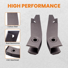 Laad de afbeelding in de galerijviewer, Achter Shackle Mount Frame Repair Kit geschikt voor Jeep Wrangler YJ 1987-1995 nieuw