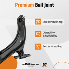Laad de afbeelding in de galerijviewer, 4 stuks WISHBONE VOOR LINKS+RECHTS geschikt voor NISSAN QASHQAI +2 I X-TRAIL KOLEOS I NIEUW