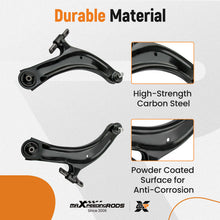 Laad de afbeelding in de galerijviewer, 4 stuks WISHBONE VOOR LINKS+RECHTS geschikt voor NISSAN QASHQAI +2 I X-TRAIL KOLEOS I NIEUW