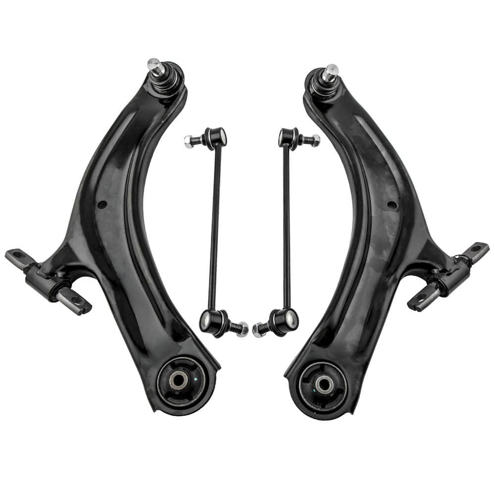 4 stuks WISHBONE VOOR LINKS+RECHTS geschikt voor NISSAN QASHQAI +2 I X-TRAIL KOLEOS I NIEUW