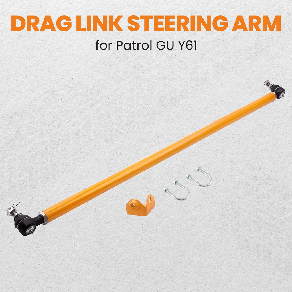 Verstelbare Heavy Duty Drag Link Steering Arms Rod suitable voor Nissan GU Y61 suitable voor Patrol Bar Suspension Arms