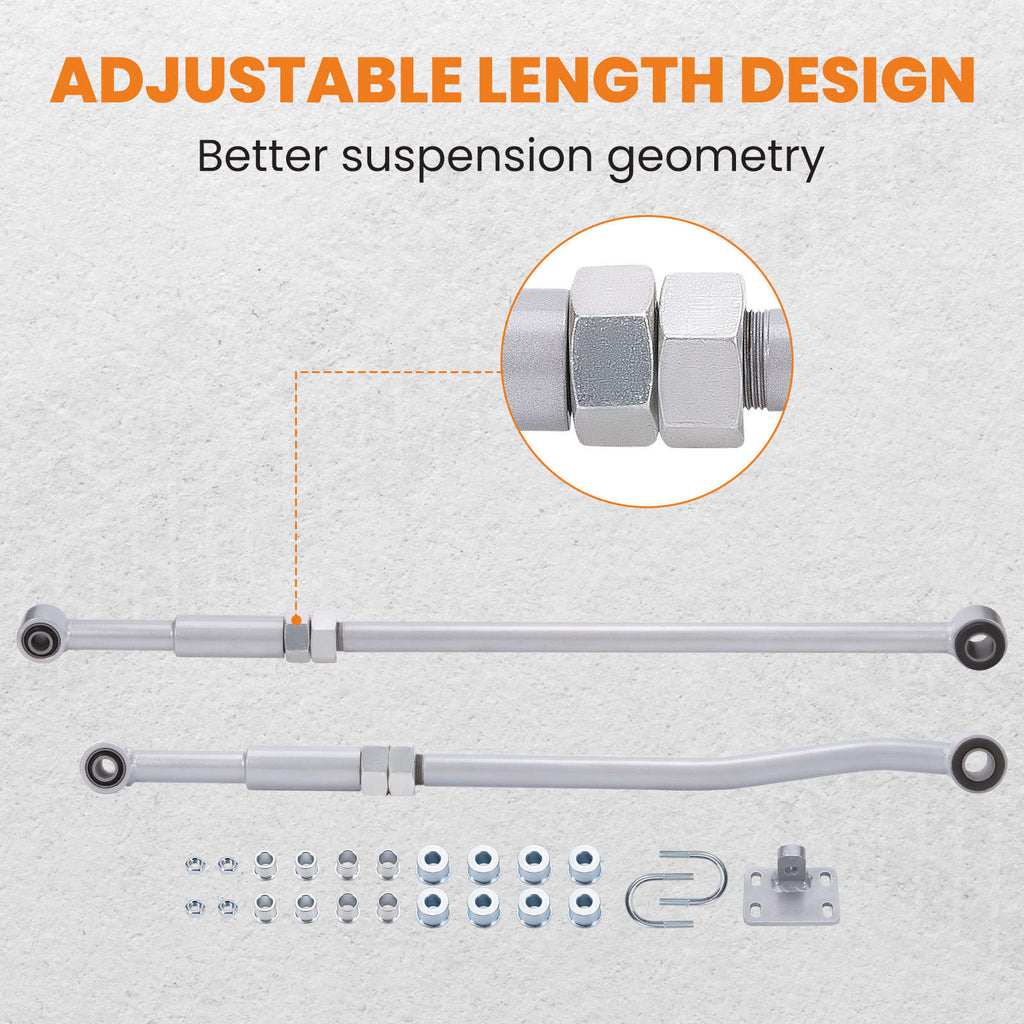 Panhardstab einstellbar geschikt voor Nissan Patrol GQ GU Series 1 Y60 Y61 4WD