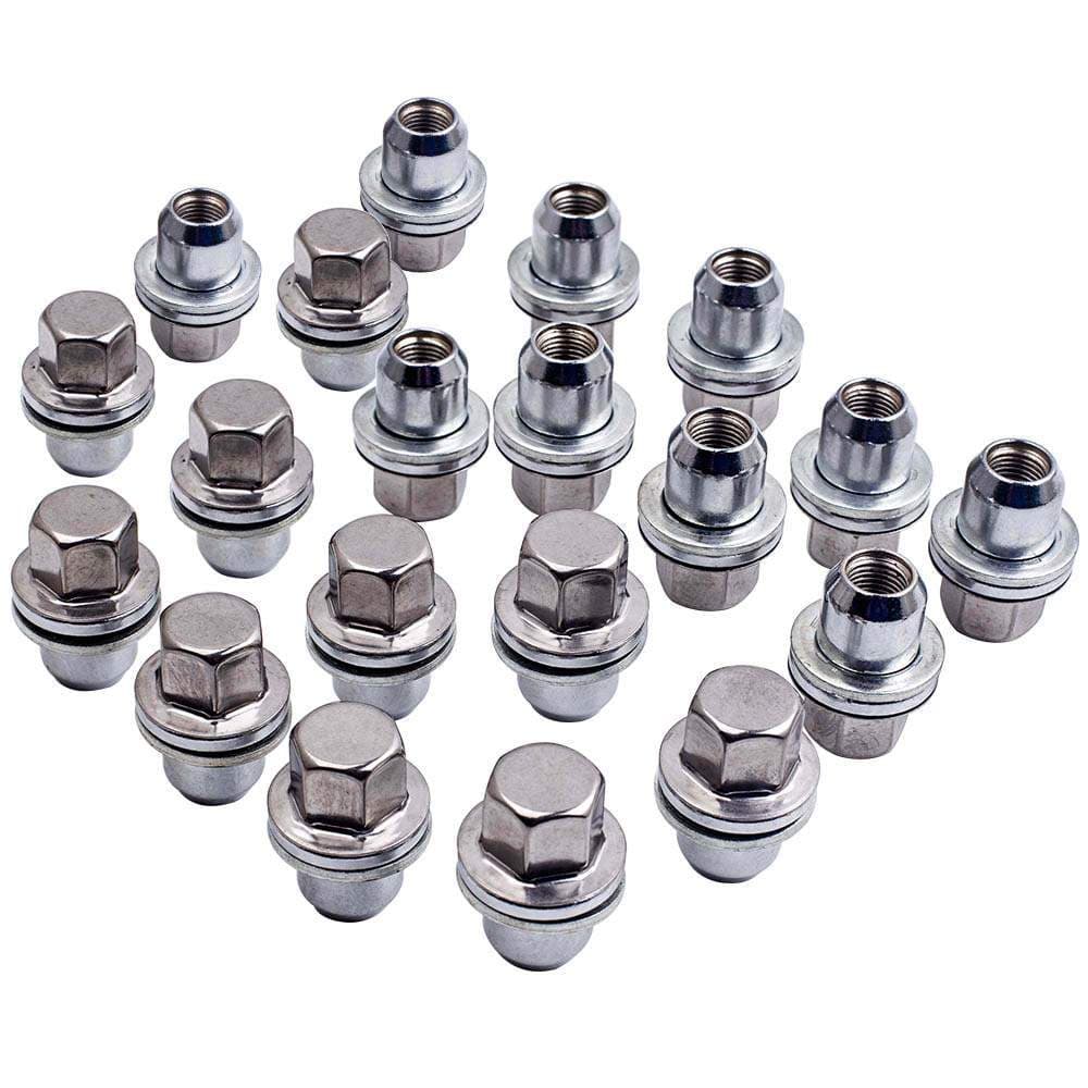 20x Wheel Nuts LR068126 for RANGE compatible with ROVER SPORT L322 compatible with DISCOVERY 3 and 4
